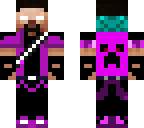 purple herobrine