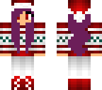 purple santa