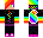 rainbow wolf