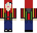rasta baja hoodie girl