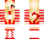 red christmas sweater girl