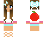 apple girl pink