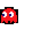 blinky the pac-man ghost