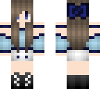 blue girl