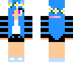blue girl