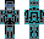blue robot guy