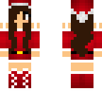 christmas santa girl