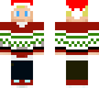 cristmas boy blond