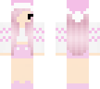 cute pink christmas girl