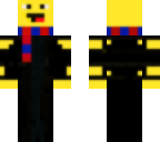 derp bee with blue scarf