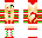 edited christmas girl
