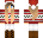 edited christmas girl