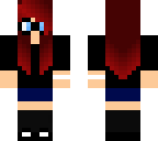 emo glasses girl