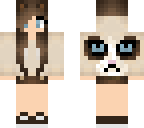 grumpy cat girl