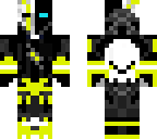 half ghost half ninja yellow