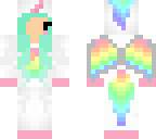 kawaii cute casual girl skin