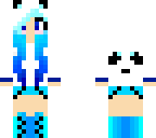 panda azul 