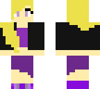 purple girl yeah so not creative