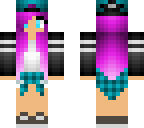  purple haired girl