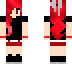 red hair kawaii girl
