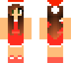 santa clause girl skin