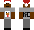 santa kfc guy