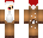 white haired reindeer