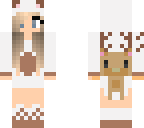 3 pixel arm christmas reindeer