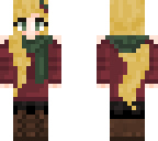 blonde girl with scarf