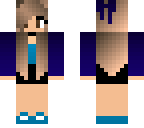 blue goth girl
