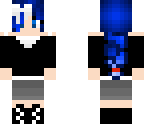 blue hair