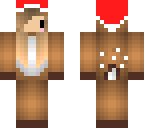christmas deer onesie