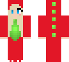 christmas girl in a dino onsie