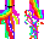 derpy melting rainbow popsicle