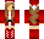 edited chibi santa girl