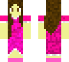 girl with pink dress
