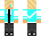 highschool guy blue