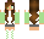 minty cat girl