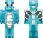 orange eye ice dragon