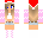 pink christmas skin