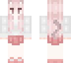 pink cut cat girl