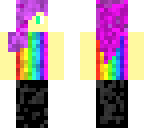 rainbow girl