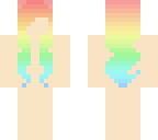 rainbow hair