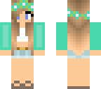 aquamarine flower girl