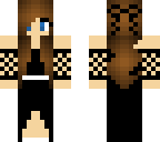 black fancy dress edit