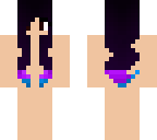 black to purple to blue hair base