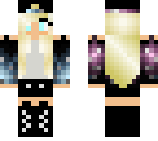 blonde dreamy galaxy girl