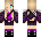 blonde female archer