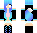 blue fox girl