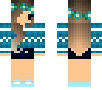 blue girl